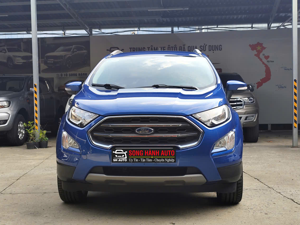 Ford Ecosport 1.5 AT Titanium 2020 Xanh - Song Hanh Auto - SH Auto - 0827391391