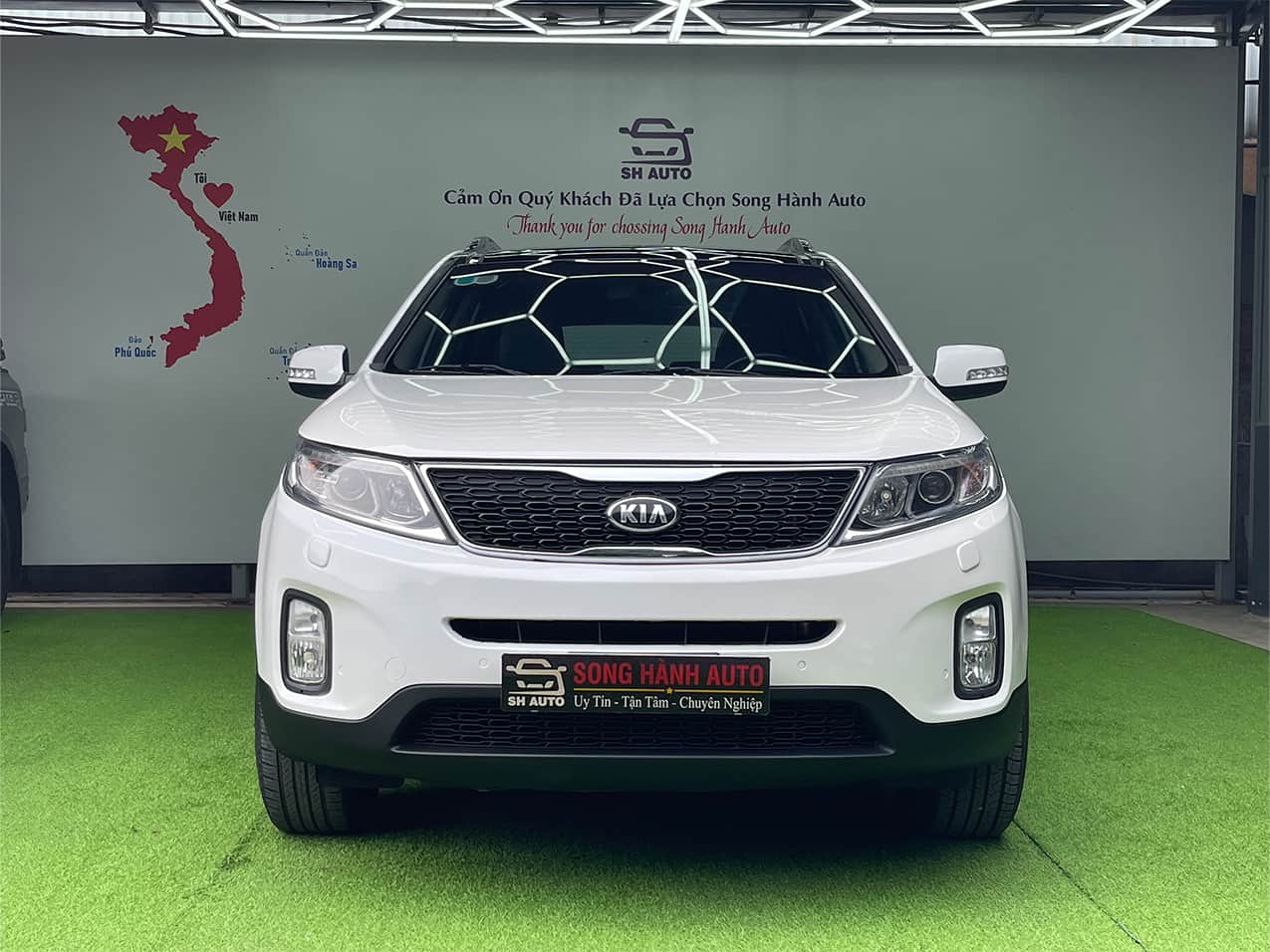 Kia Sorento 2.4L AT 4x2 GAT 2016 Trắng -Song Hành Auto -SH Auto Ford - 0827391391